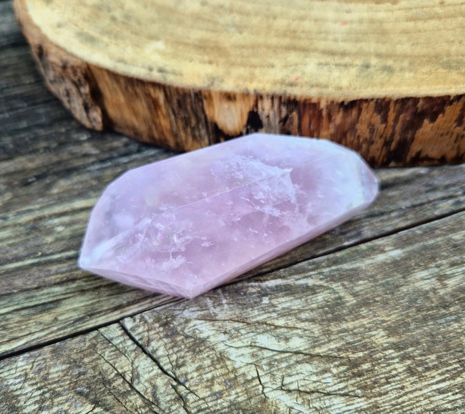 pointe quartz rose boutique de mineraux