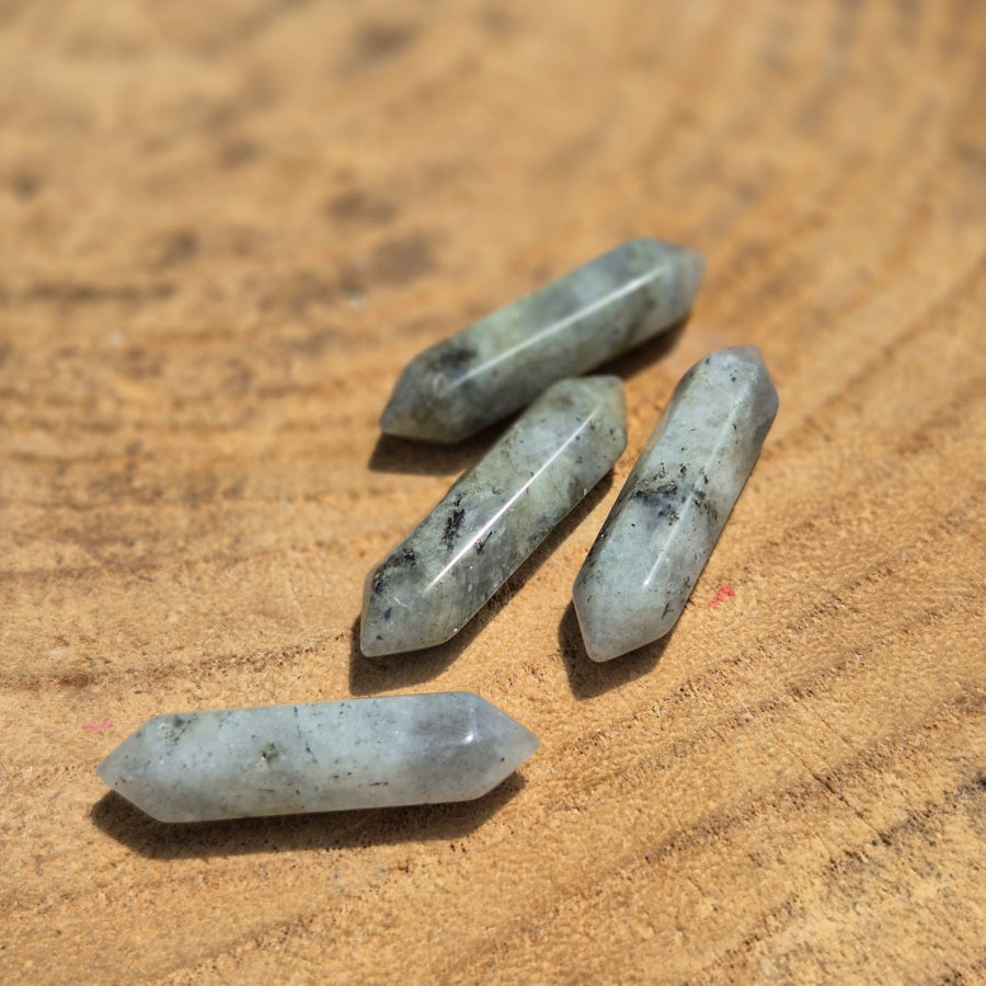 Double Pointe en Labradorite