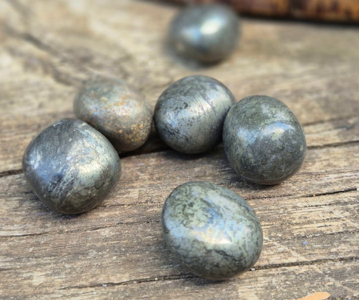 Pierre Roulée Pyrite du Pérou