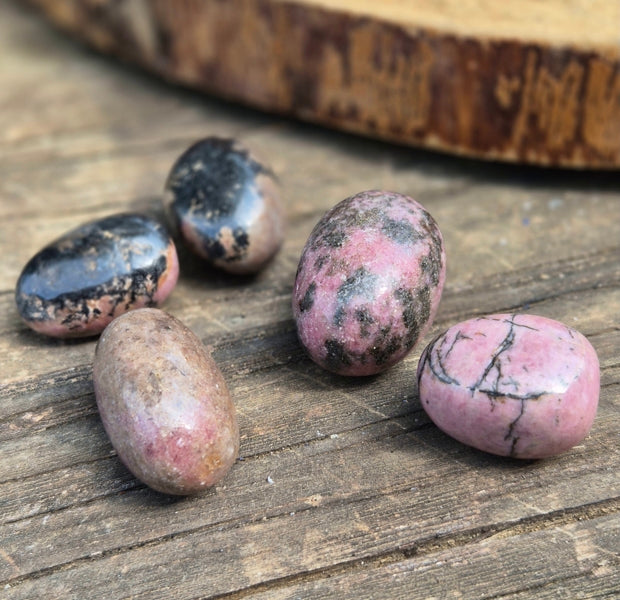 Pierre Roulée Rhodonite de Madagascar