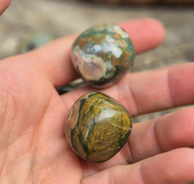 Pierre Roulée Rhyolite d'Australie Teinte Claire