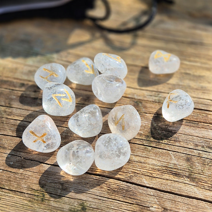 Runes en Cristal de Roche