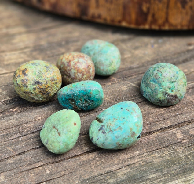 Pierre Roulée Turquoise d'Afrique