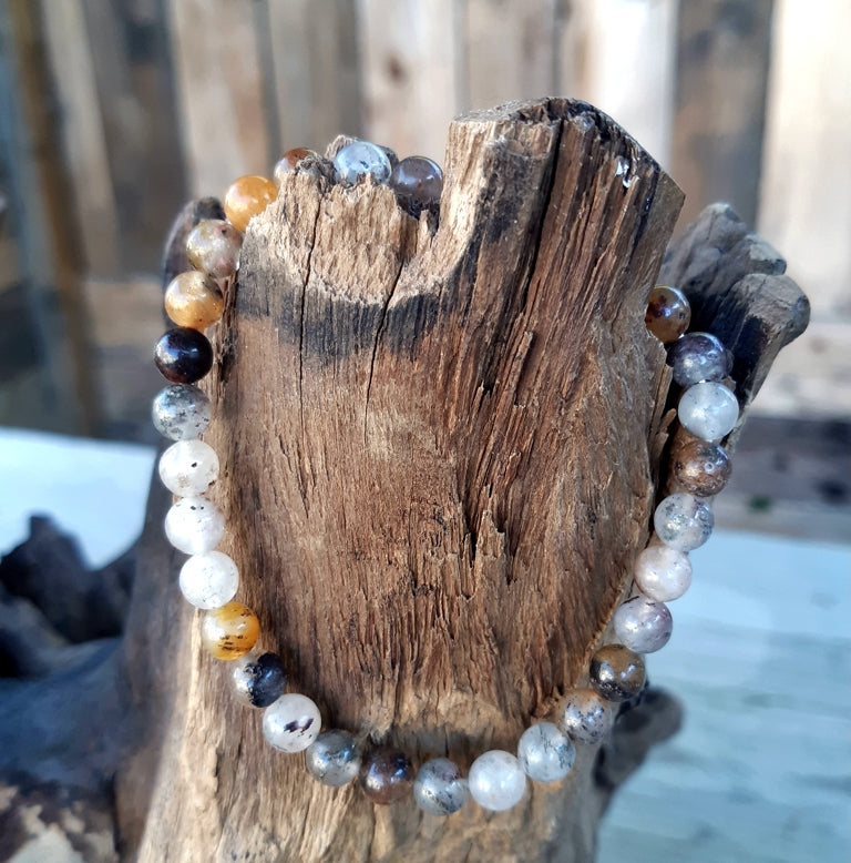 Bracelet en lodolite 6mm