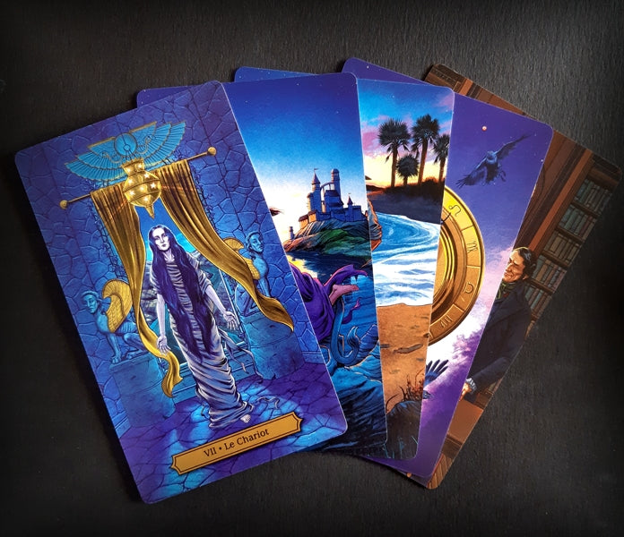 MODELE D'EXPOSITION - Tarot Edgar Allan Poe