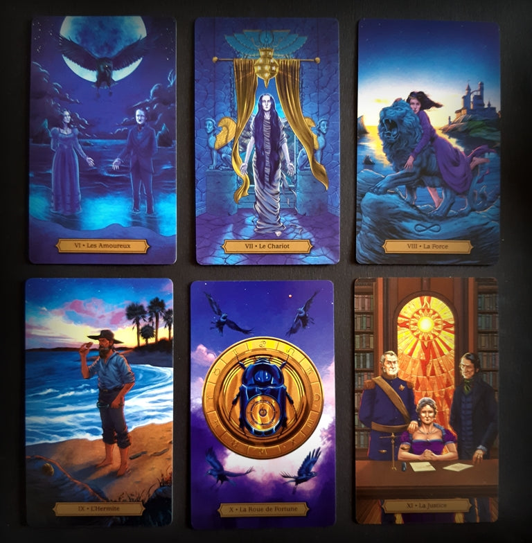 MODELE D'EXPOSITION - Tarot Edgar Allan Poe