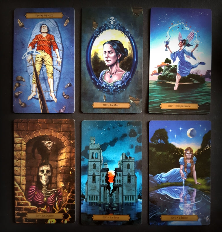 MODELE D'EXPOSITION - Tarot Edgar Allan Poe