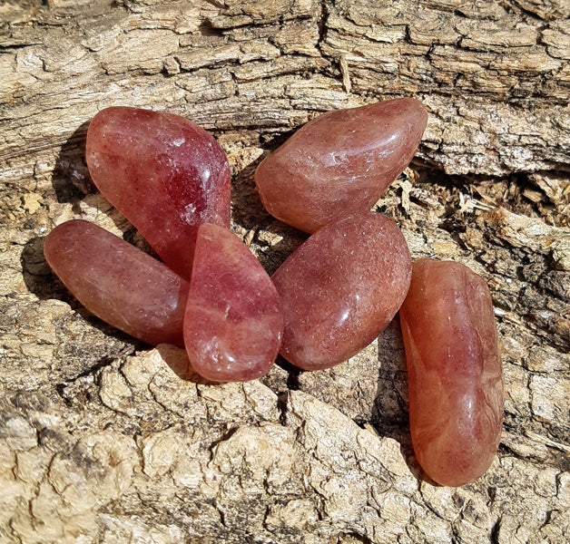 Pierre roulée aventurine rouge