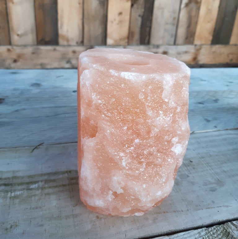 Bougeoir cristaux de sel de l'Himalaya 3 kilos