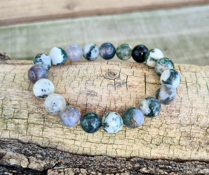 bracelet agate arbre