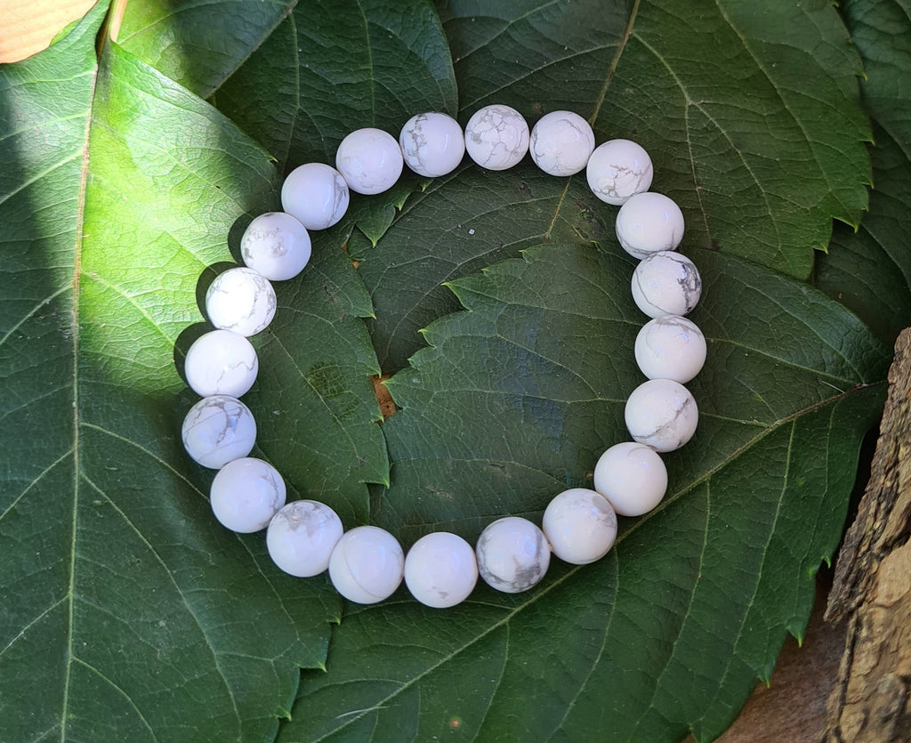 bracelet en howlite 8mm