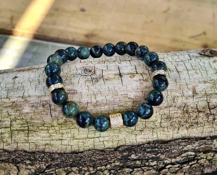 bracelet en jaspe kamaba