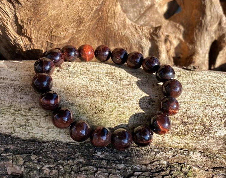 bracelet en oeil de taureau