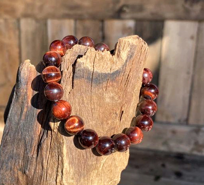 bracelet en oeil de taureau