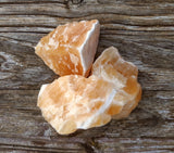 Pierre brute calcite orange qualité A