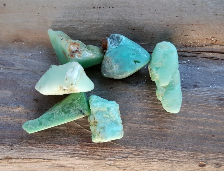 Pierre roulée chrysoprase qualité A+