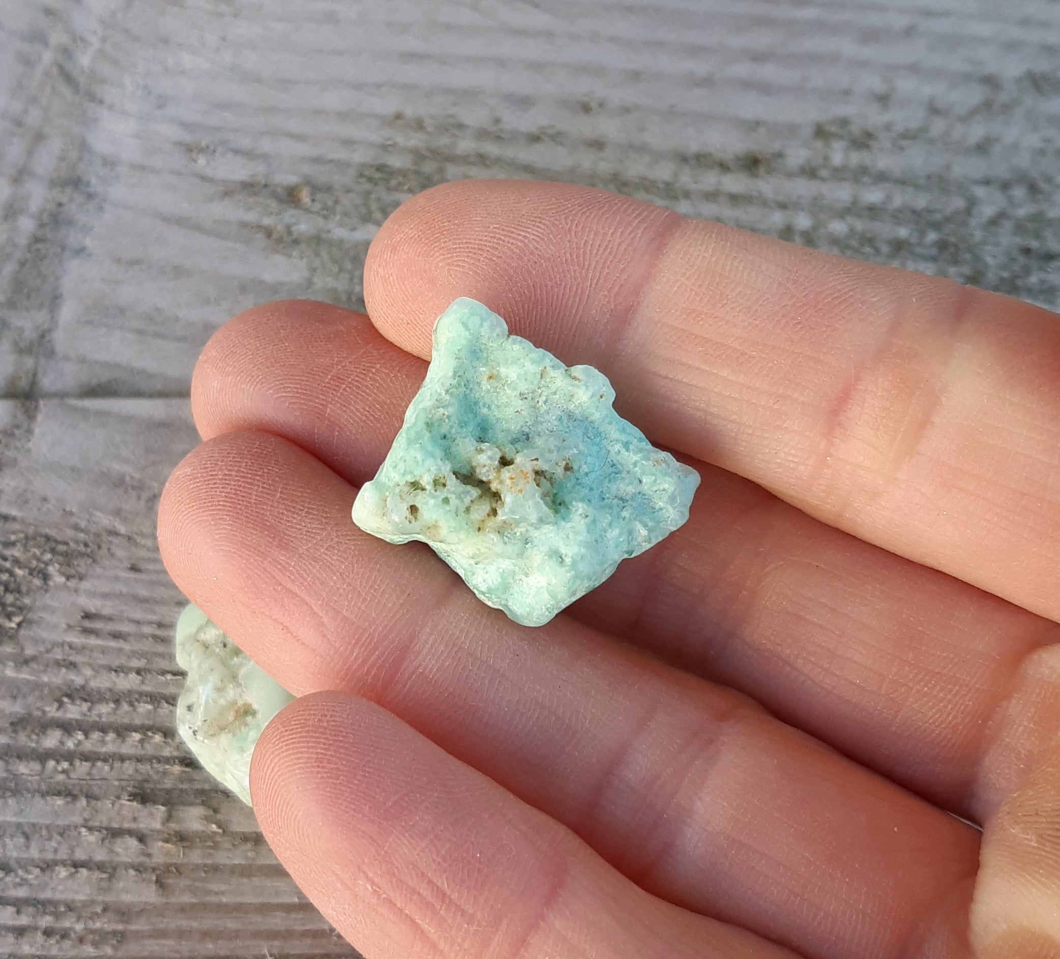 Pierre roulée chrysoprase qualité A+