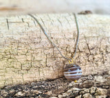 collier en agate du botswana