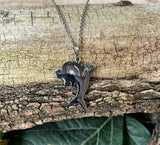 Collier dauphin en hématite