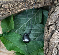 collier pierre percée shungite