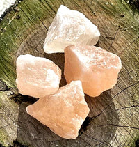 Pierre brute cristaux de sel de l'Himalaya