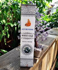 Encens bâtons Ayurvedic White sage (sauge blanche)