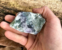 Pierre brute fluorite de France