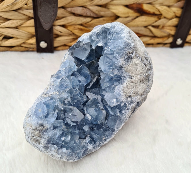 geode de celestine 1,740 kilos