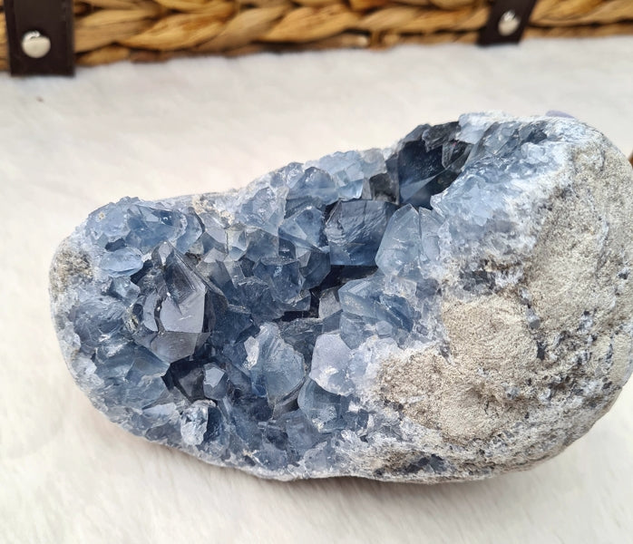 geode de celestine 1,740 kilos