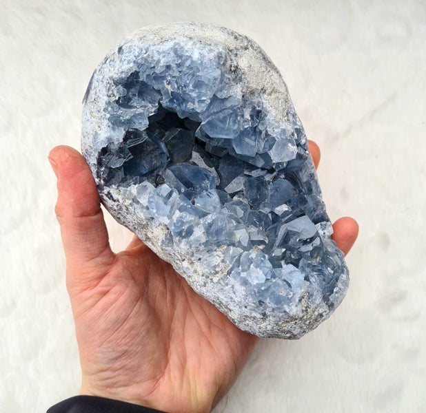 geode de celestine 1,740 kilos
