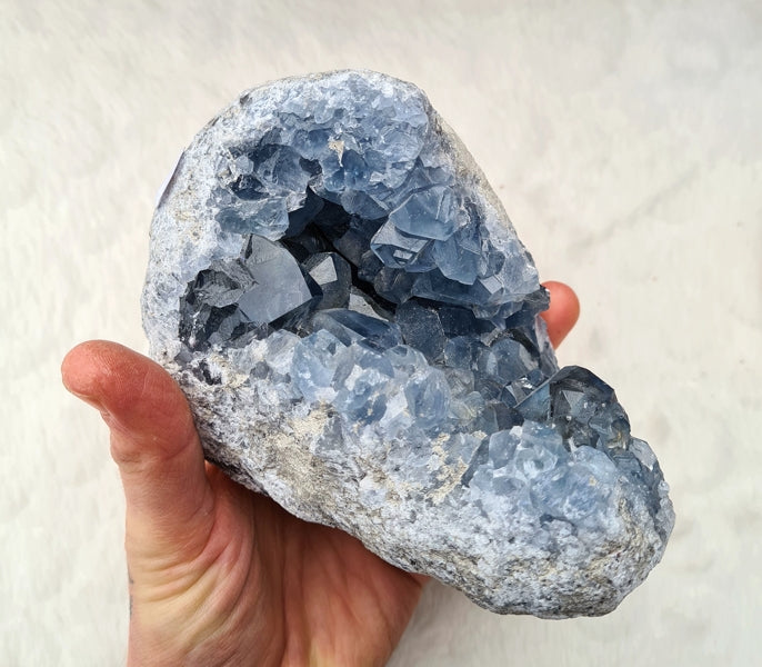 geode de celestine 1,740 kilos