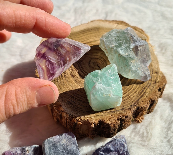 fluorite brute de chine