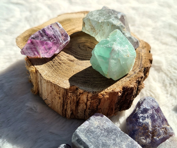 fluorite brute de chine