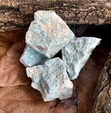 pierre rubis à fuschite