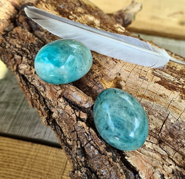 Pierre roulée amazonite