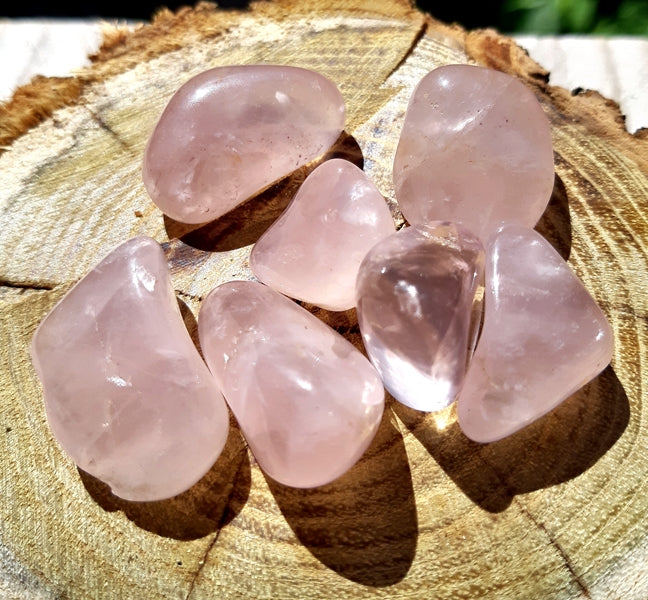 Pierre roulée quartz rose qualité AAA