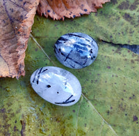 pierre roulée quartz tourmaline