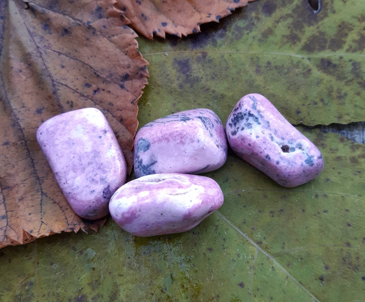 pierre roulée rhodochrosite